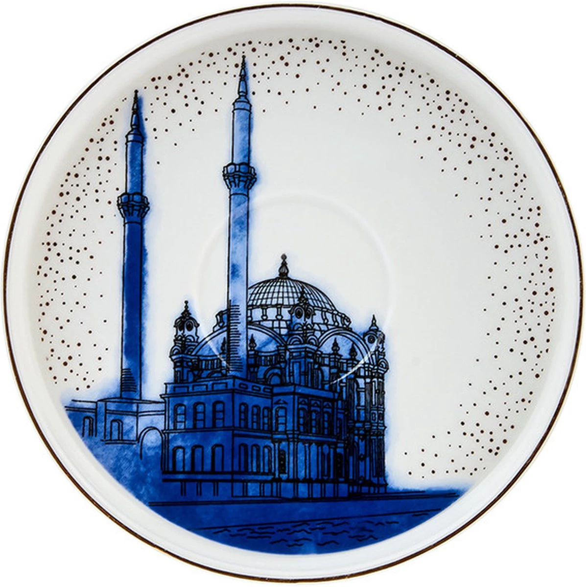 KARACA -ISTANBUL- 12 DELIGE- KOFFIEKOPJES VOOR 6 PERSONEN SET-Karaca Istanbul Set Van 12 Koffiekopjes 90 Ml- Moccamokken -espressokopjes Set Van Porselein, 6 Personen Robuuste Mokkatas, Porselein - Afbeelding 4