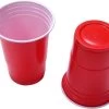 Merkloos Red Cups-50 Stuks-Party Cups-Americancups-Beerpong Bekers-Bierpong-Rood-Bierspel-Drankspel
