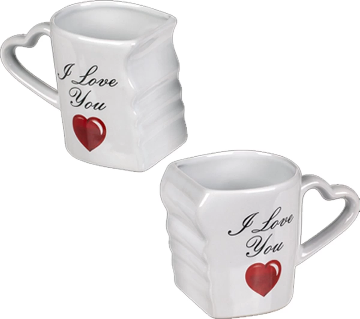 I Love You Kopjesset Met Hartvormig Handvat (Set Van 2) - Afbeelding 7