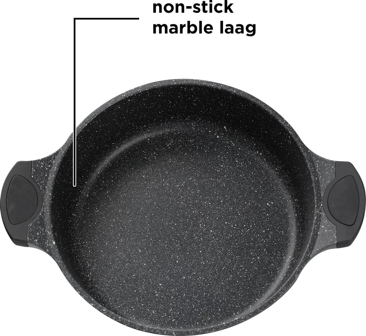 BIKO | Luxe Aluminium Tajine Inductie| Tagine | Geschikt Voor 4-8 Personen - Inductie - Zwart - Afbeelding 2