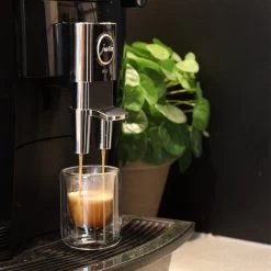 Orange85 Espresso Glazen - Set Van 4 - Kopjes - Dubbelwandig - Glas - 80ml - 5.5 X 7.5 Cm - Koffiekopjes