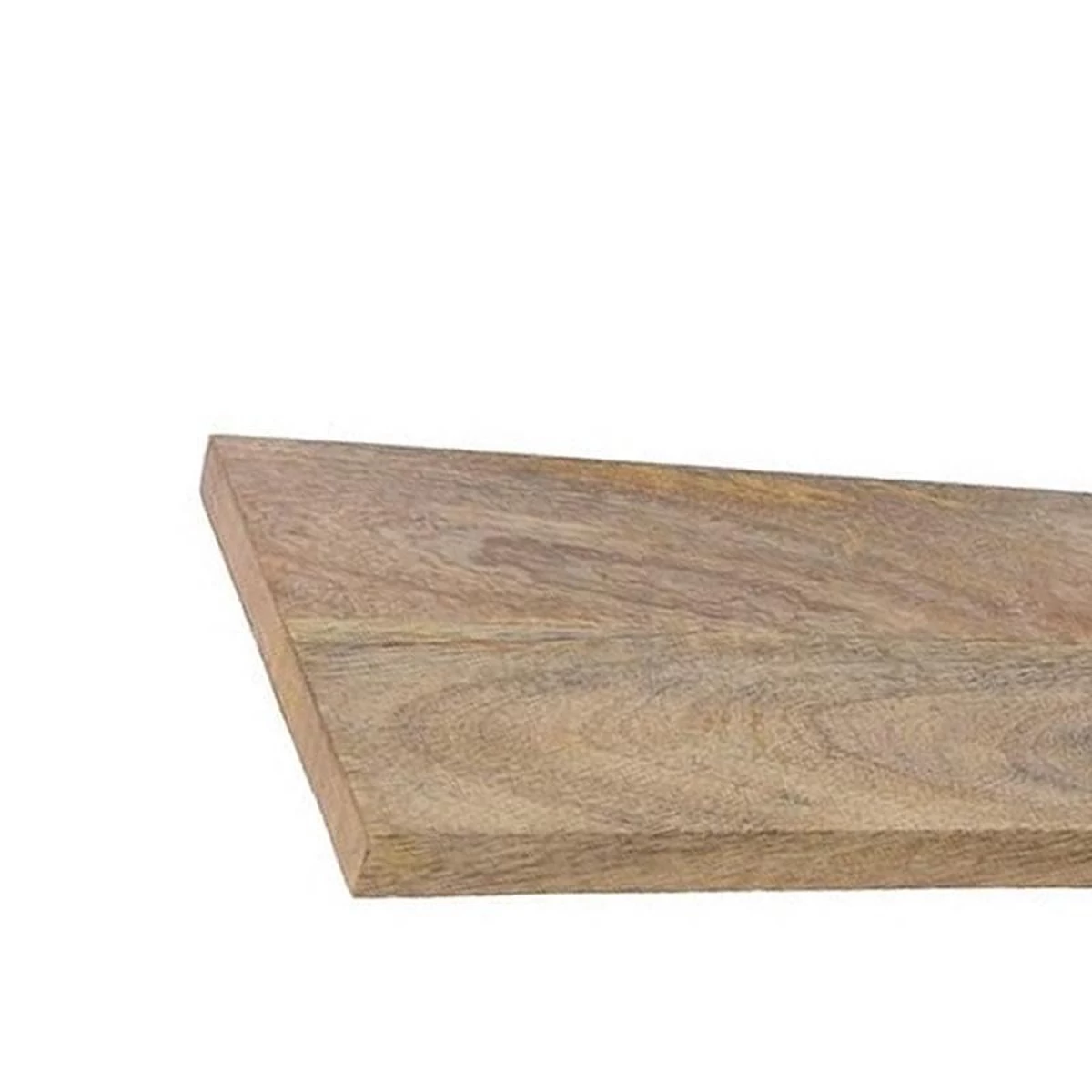 Houten Snijplank Borrelplank 44 X 19cm | Stevig Metalen Handvat - Afbeelding 3