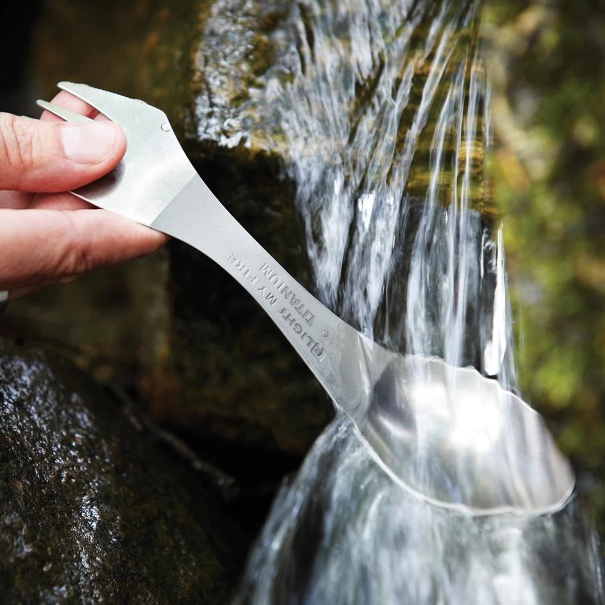 Light My Fire - Spork - Titanium - Afbeelding 4