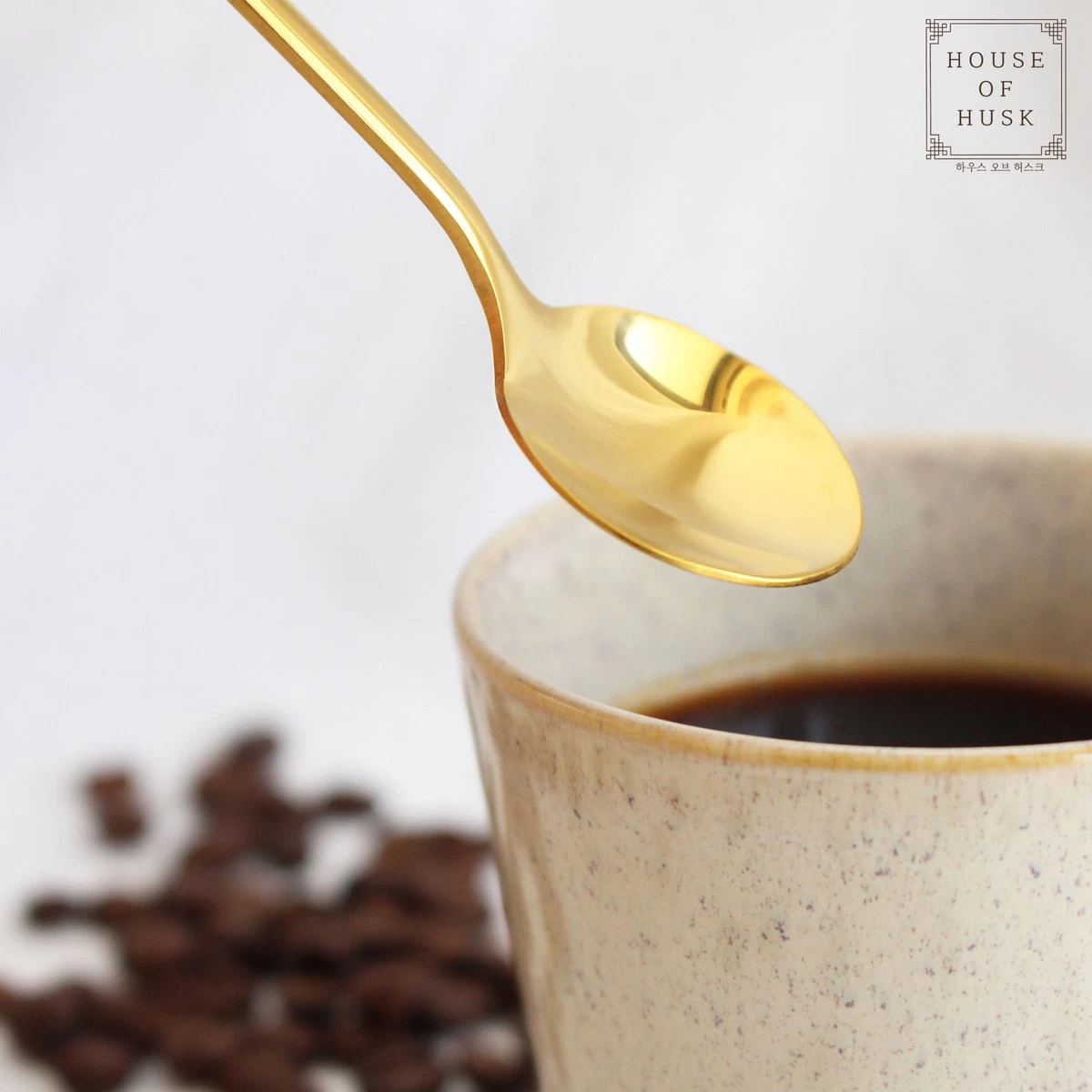 House Of Husk® Theelepels Set - Theelepeltjes - Koffielepels - Koffielepeltjes - RVS - 15cm - 6 Stuks - Goud - Afbeelding 4