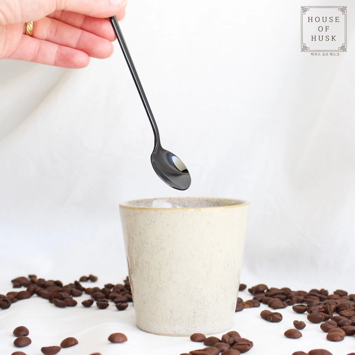 House Of Husk® Theelepels Set - Theelepeltjes - Koffielepels - Koffielepeltjes - RVS - 13cm - 12 Stuks - Zwart - Afbeelding 5