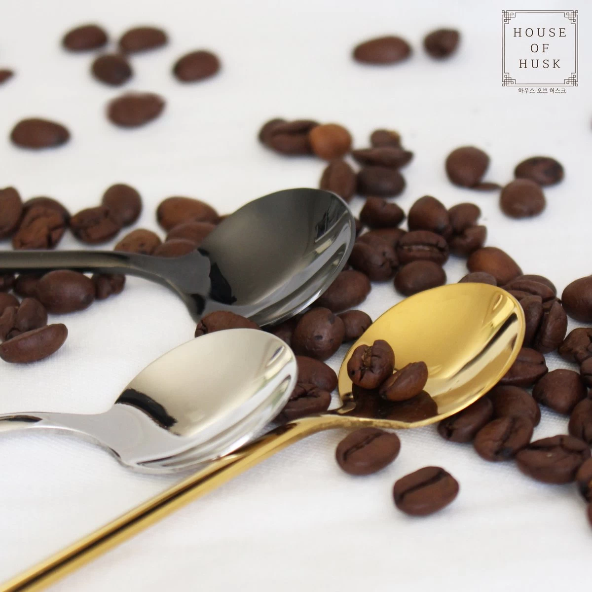 House Of Husk® Theelepels Set - Theelepeltjes - Koffielepels - Koffielepeltjes - RVS - 13cm - 12 Stuks - Zwart - Afbeelding 8