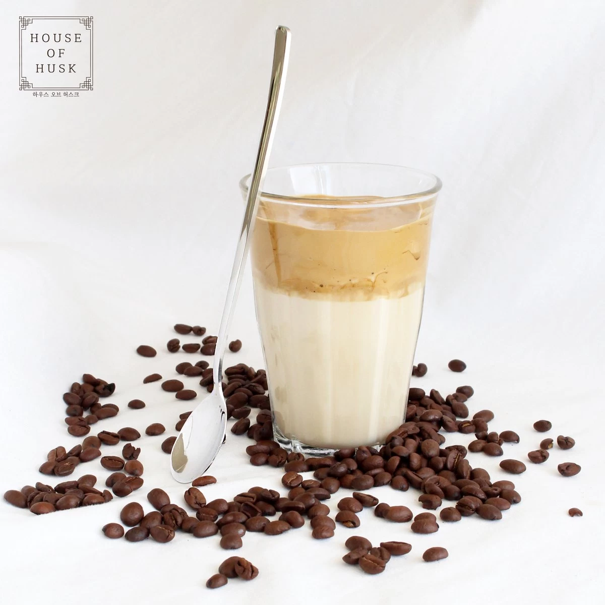 House Of Husk Latte Macchiato Lepels Set - Lange Theelepels - Koffielepels - Longdrinklepels - Sorbetlepels - Barlepel - RVS - 6 Stuks - 20CM - Zilver - Afbeelding 3