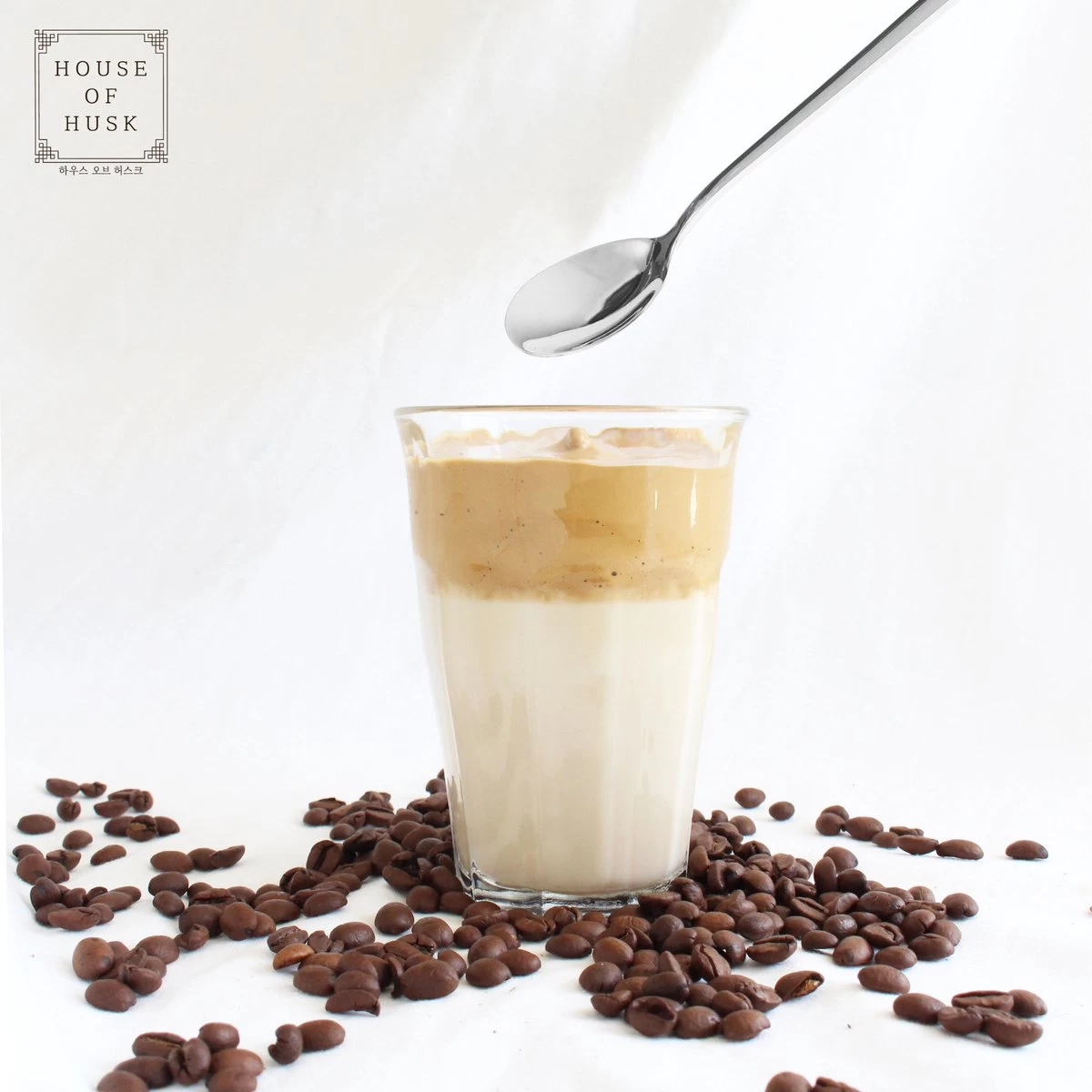 House Of Husk Latte Macchiato Lepels Set - Lange Theelepels - Koffielepels - Longdrinklepels - Sorbetlepels - Barlepel - RVS - 6 Stuks - 20CM - Zilver - Afbeelding 6