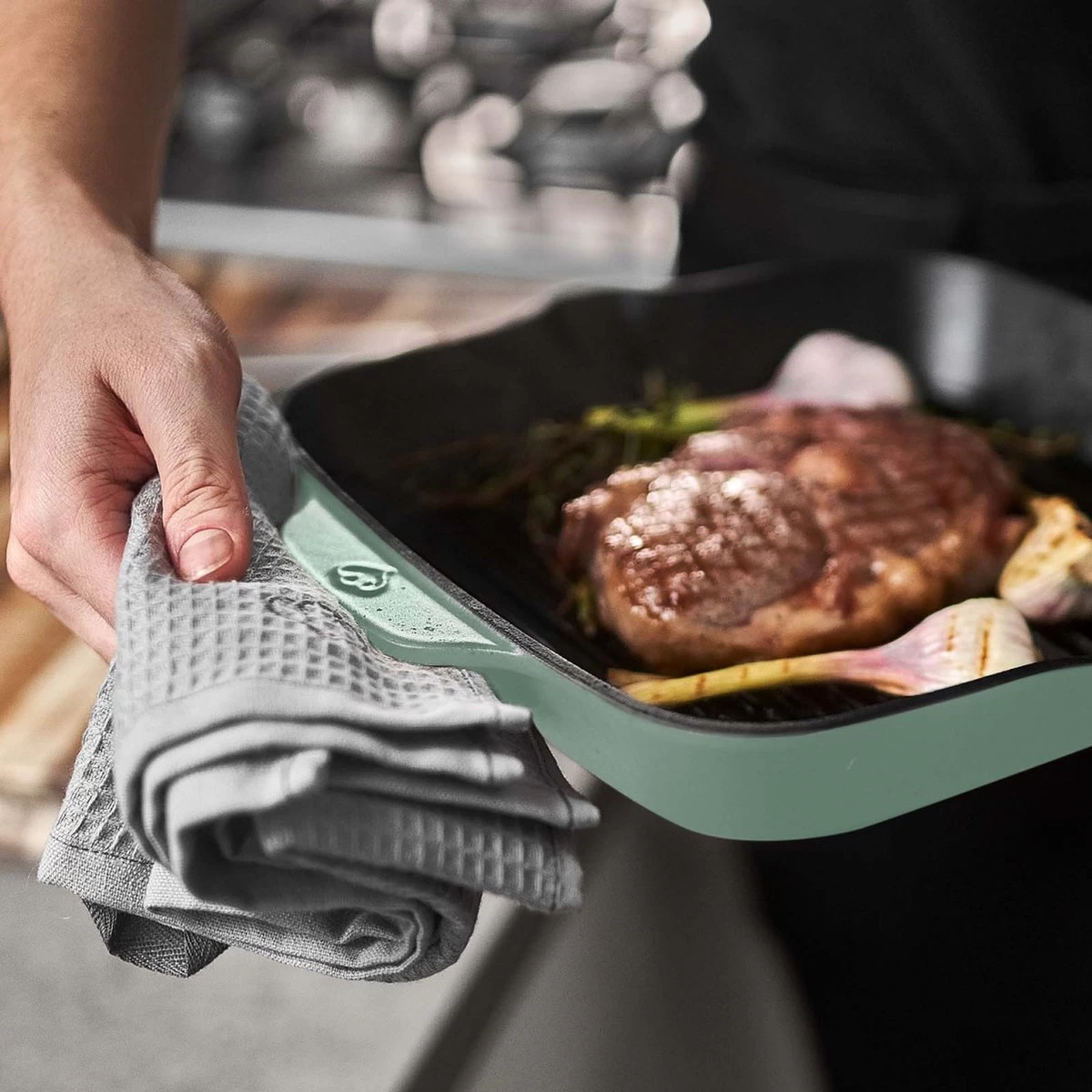 Springlane Gietijzeren Grillpan Mint, 26 Cm - Afbeelding 10