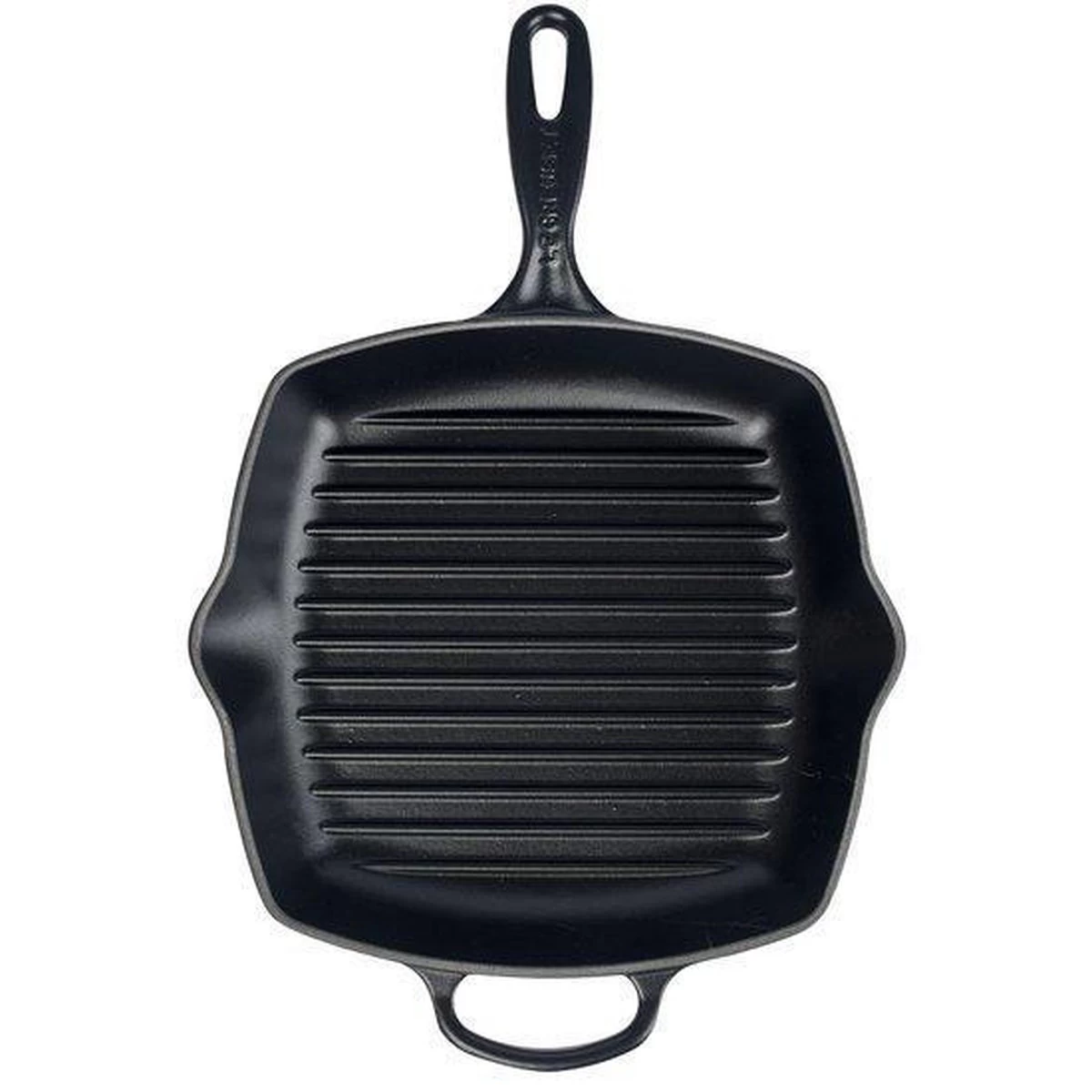 Le Creuset Gietijzeren Vierkante Grillpan - 26cm - Mat Zwart - Afbeelding 7