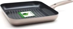 GreenPan Cambridge Inductie Grillpan - Ø 28 Cm - PFAS-vrij - Brons