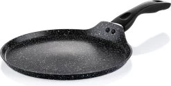 Westinghouse Black Marble - Pannenkoekenpan Inductie - Ø 28 Cm - Zwart Marmer