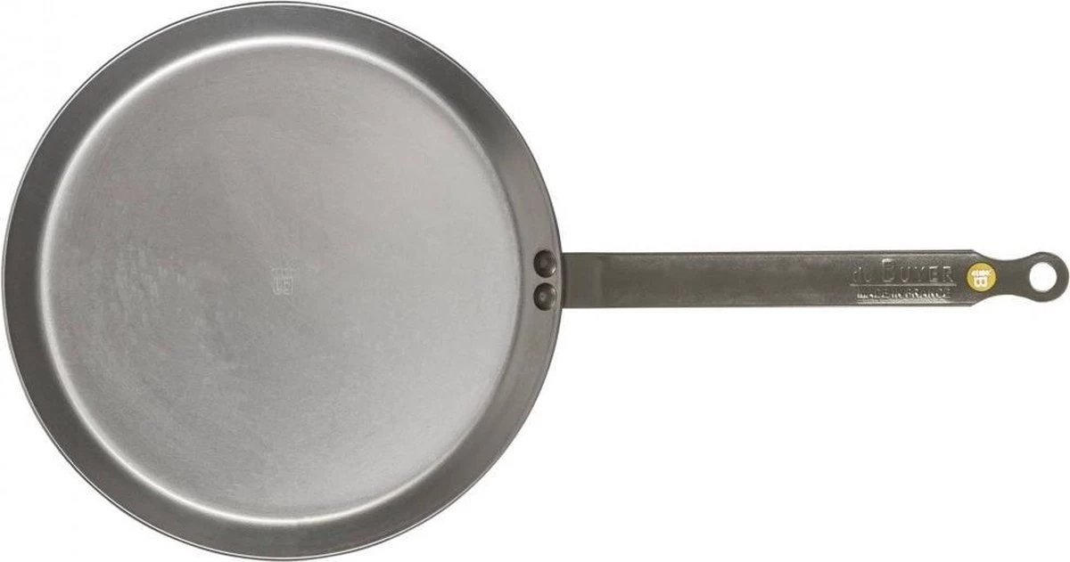 DeBuyer Mineral B Element Crêpe- En Pannenkoekenpan - Ø 24 Cm - Afbeelding 2
