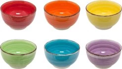 Schaal - Ø1 4Cm - Uni - Assorti 6 Stuks