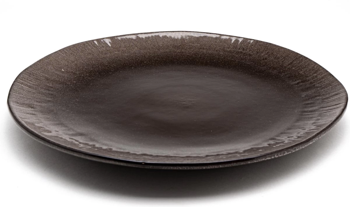 Dinerborden - Earth Borden - 27cm - Borden Set - Bordenset 6 Persoons - Porselein - Hip En Trendy - Allemaal Uniek - Afbeelding 13