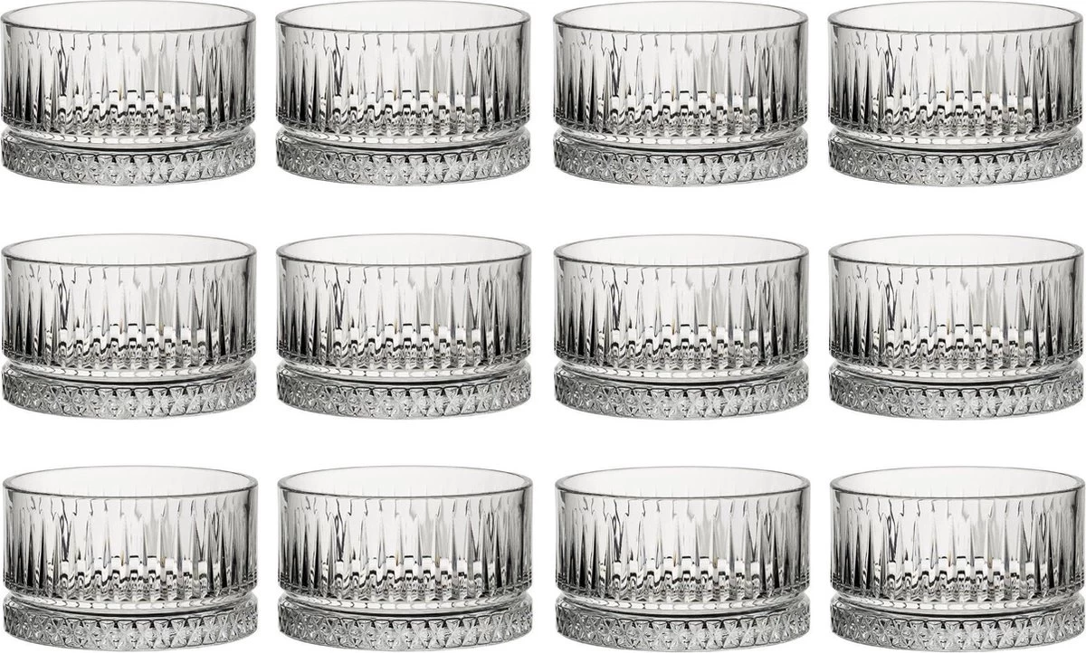 Pasabahce - Elysia - Tapasschaaltjes - 235 Ml - Set Van 12