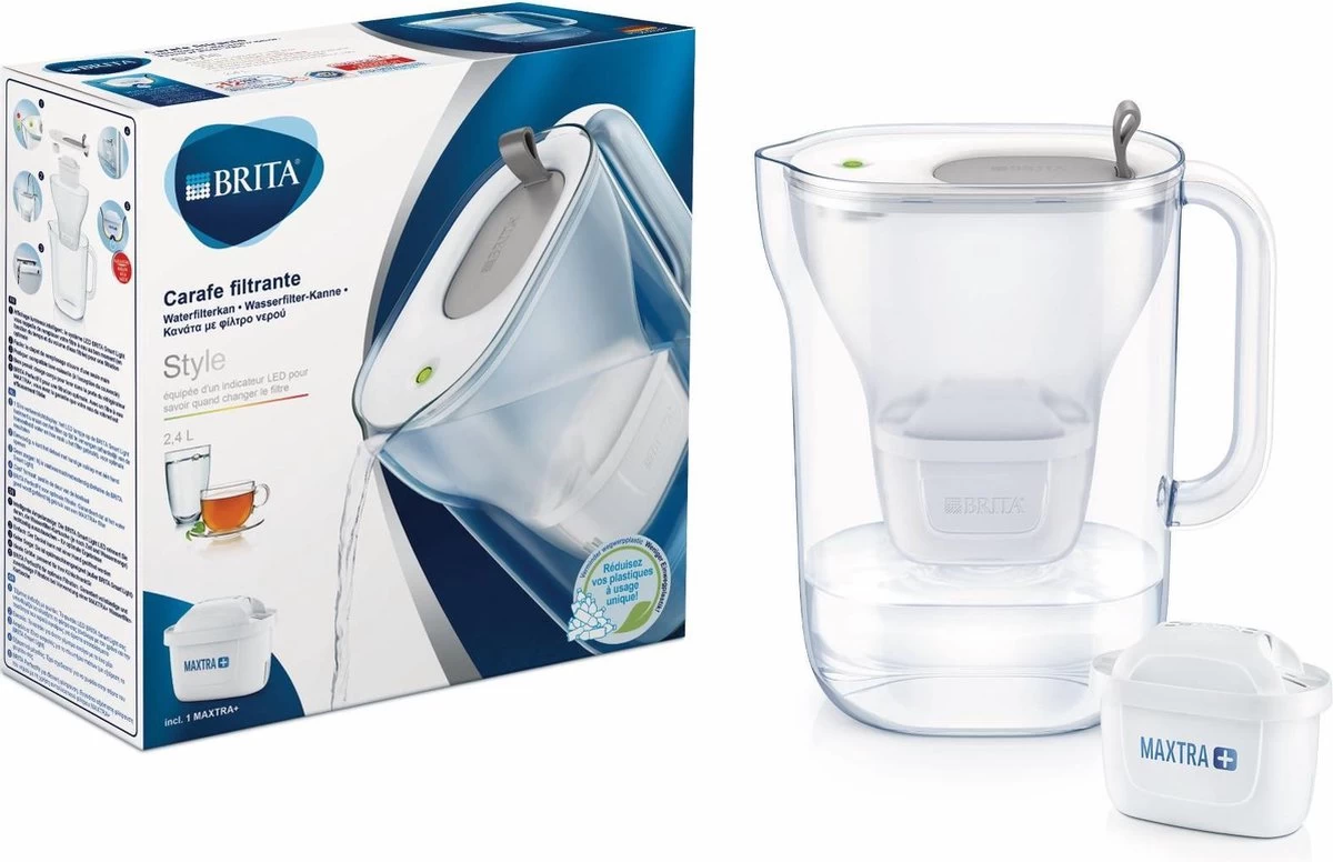 BRITA - Waterfilterkan Style Cool - Grijs - 2,4L - Afbeelding 16