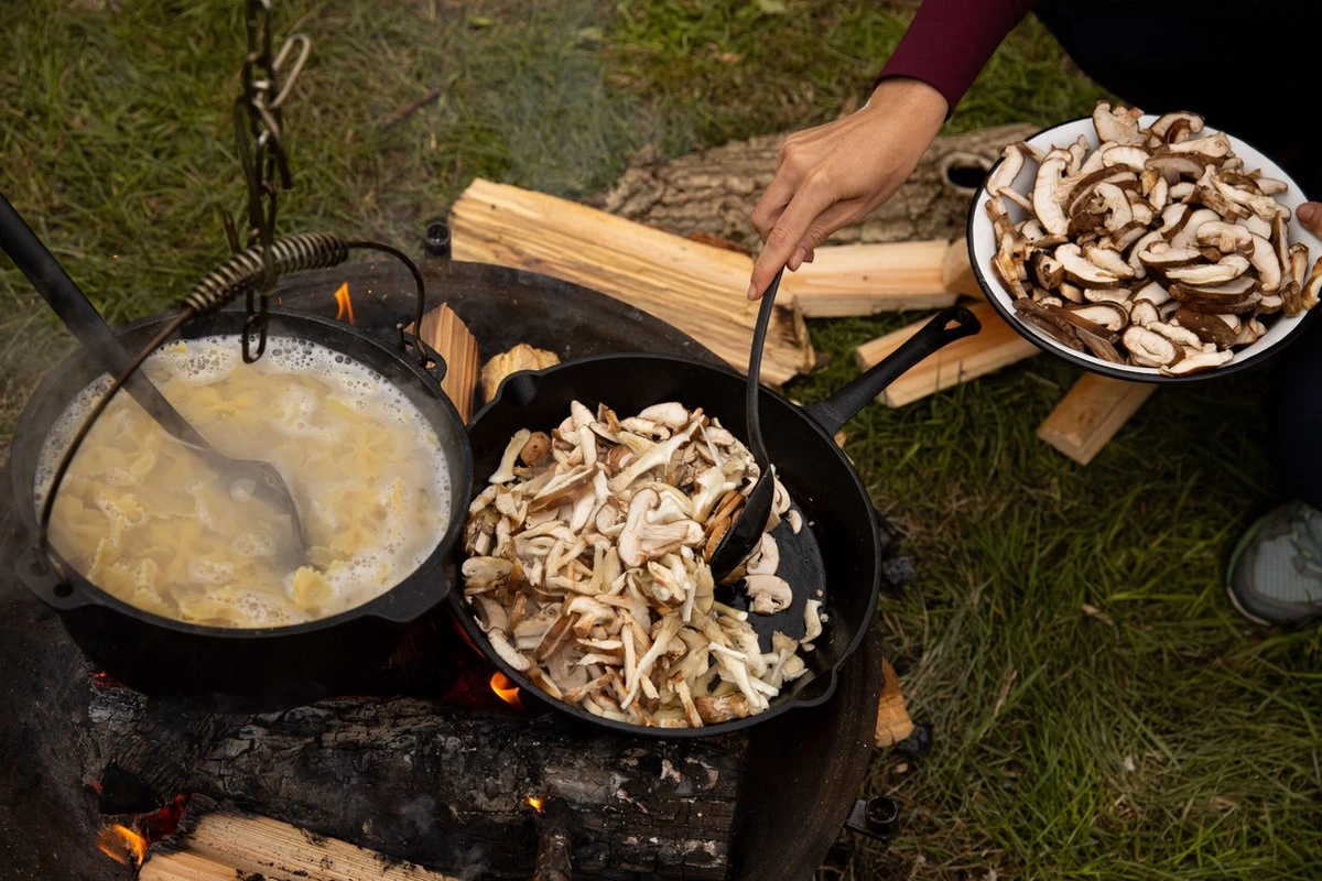 The Windmill Koekenpan Skillet Extra - 31,5 Cm - Gietijzer Zwart - Afbeelding 10