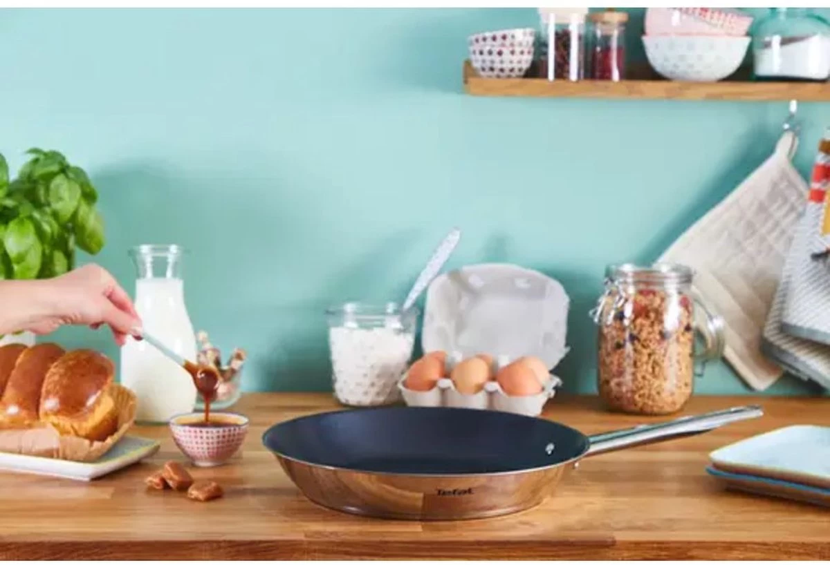 Tefal Ultimum - Pannenset - 3 Stuks | Koekenpan 24cm | Koekenpan 28cm | Wokpan 28cm | INDUCTIE - PFAS-vrij - Afbeelding 5