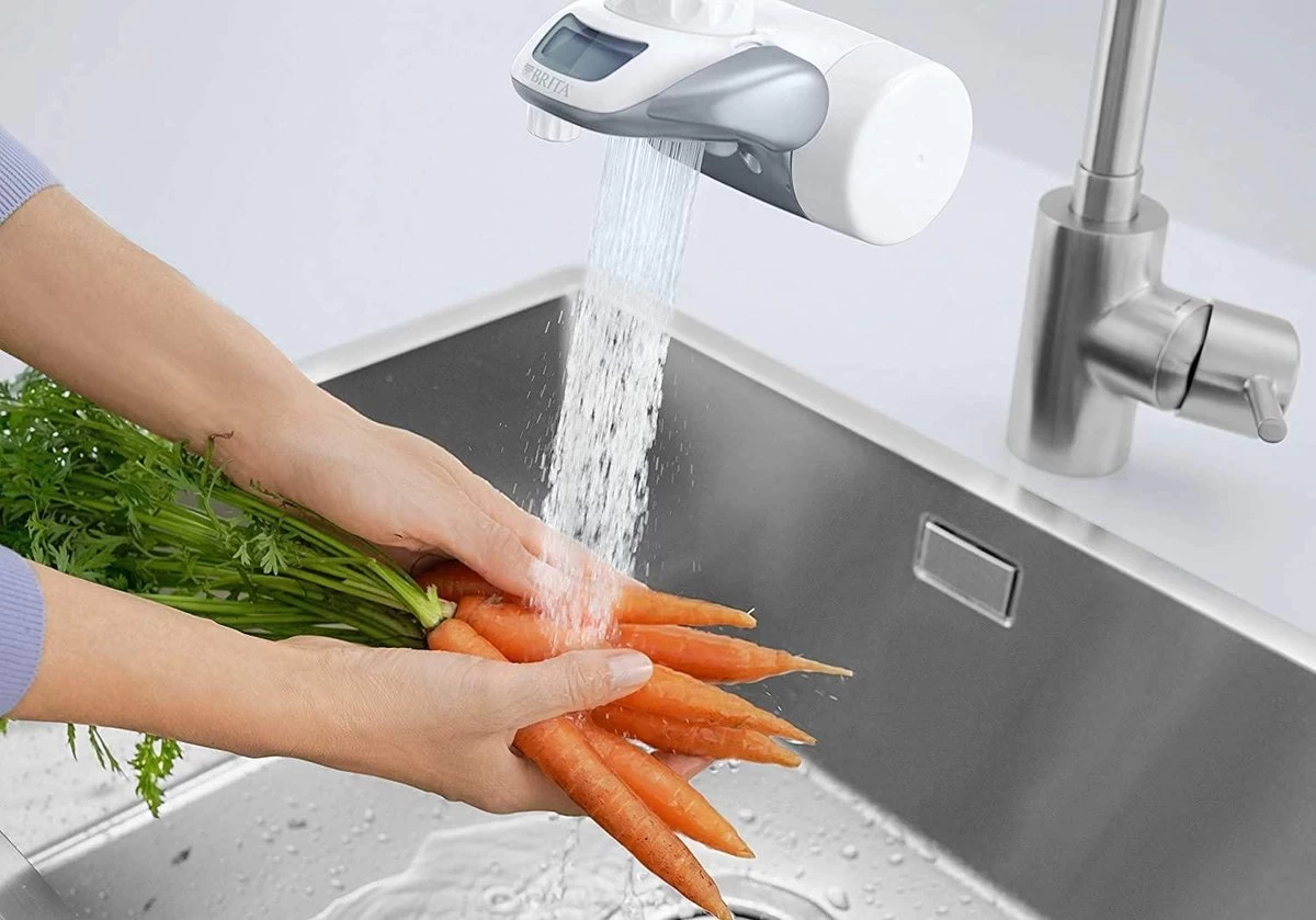 BRITA On Tap Faucet Filtration System - Uitstekend Smakend Gefilterd Water - Inclusief 1 BRITA ON TAP Kraanfilter - 600 Liter Water Gefilterd Per Patroon - Witte Kleur - Afbeelding 7