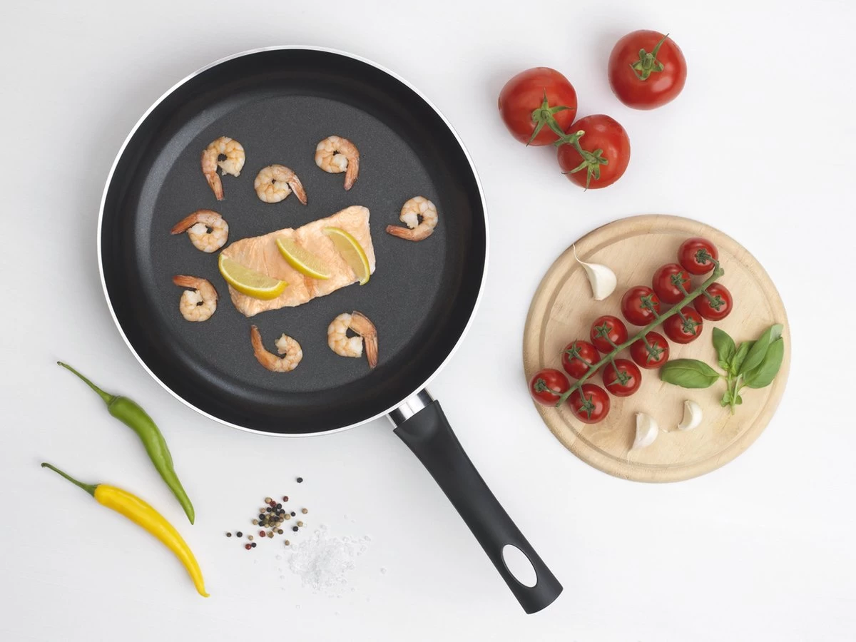 Basic Culinair Koekenpan 20cm - Anti Aanbak - Inductiegeschikt - Afbeelding 4