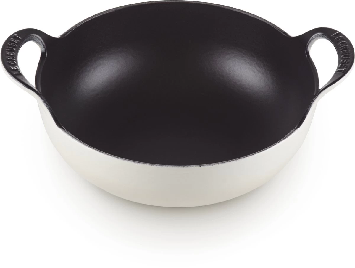 Le Creuset Gietijzeren Balti-pan In Meringue 24 Cm 2,7l - Afbeelding 3
