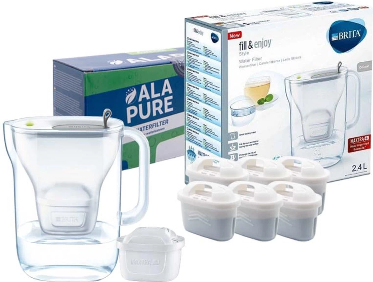BRITA - Waterfilterkan Style Cool - Grijs - 2,4L - Afbeelding 17