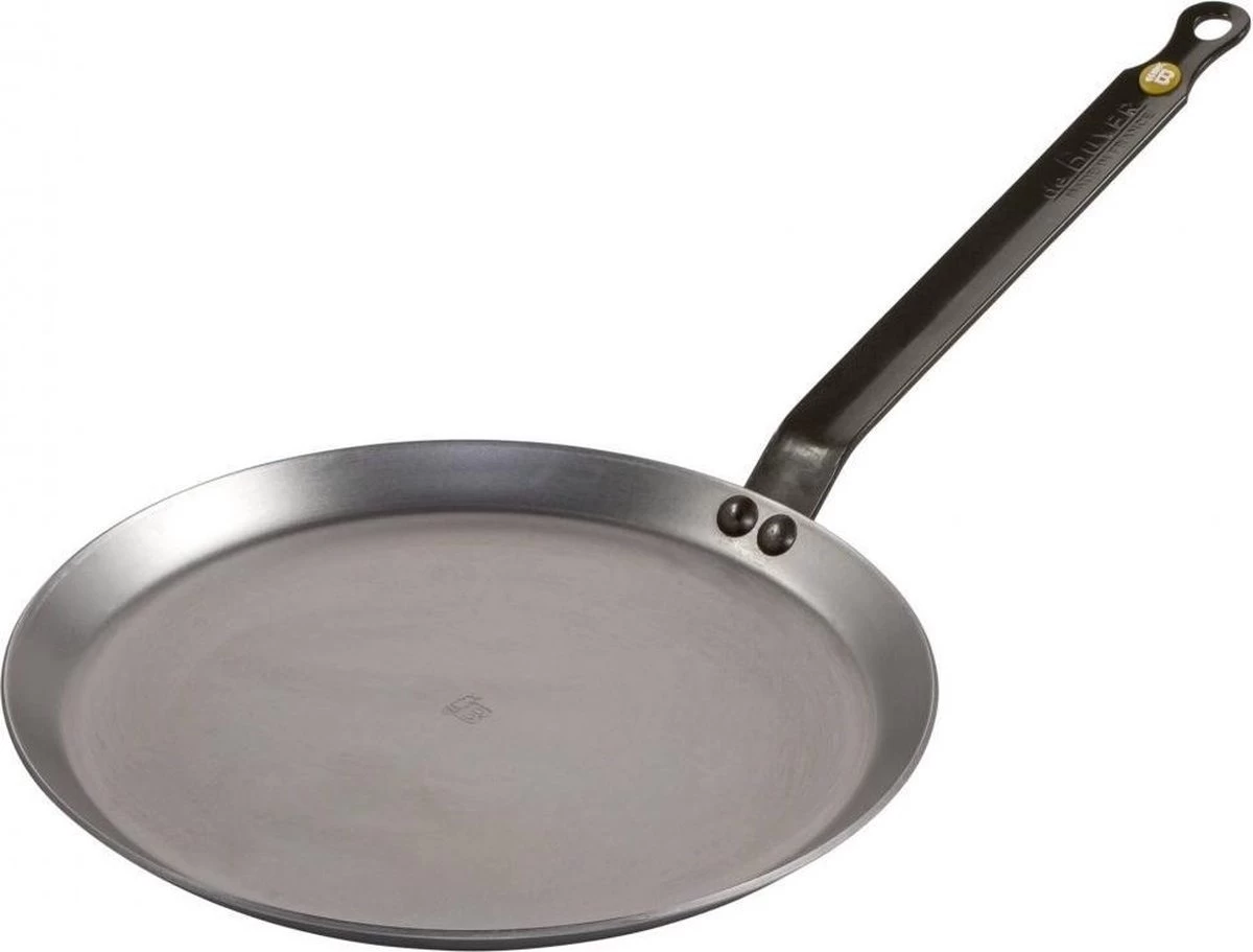 DeBuyer Mineral B Element Crêpe- En Pannenkoekenpan - Ø 30 Cm - Afbeelding 5