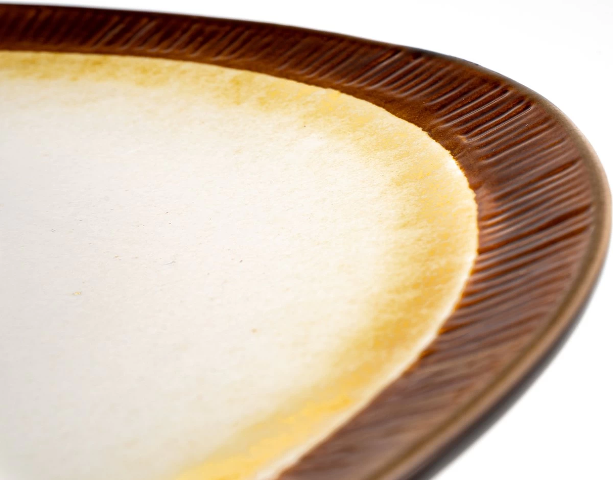 Dinerborden - Earth Borden - 27cm - Borden Set - Bordenset 6 Persoons - Porselein - Hip En Trendy - Allemaal Uniek - Afbeelding 2