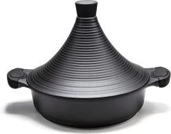 Tajine Agadir Inductie Arabisch Design Non-stick Shining Black