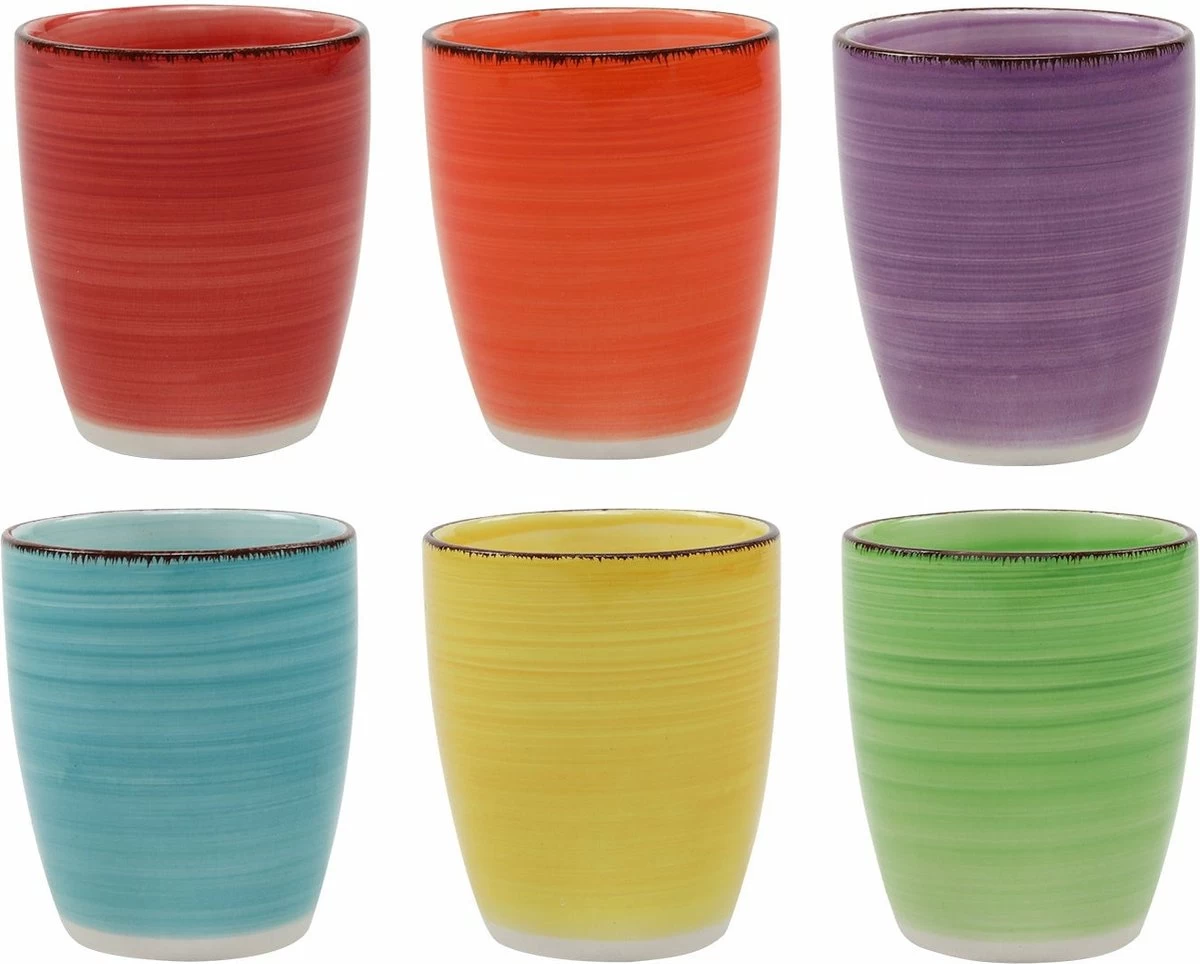 Studio Tavola Bekers Ocean Blue 160 Ml - 6 Stuks - Afbeelding 6