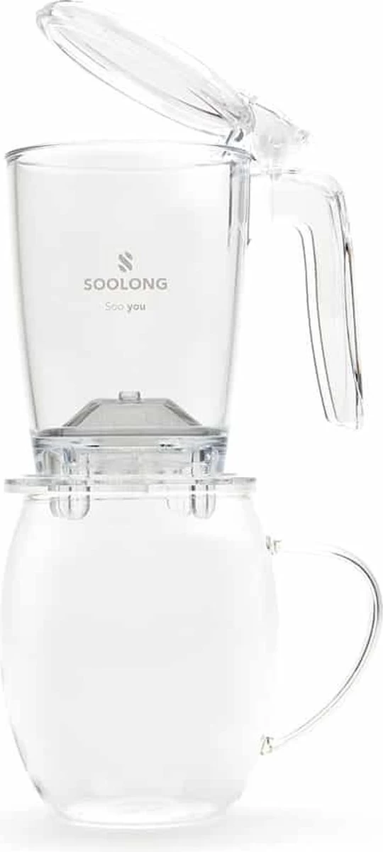 Soolong Teamaker - Theemaker - Theepot - Ice Tea Maker- 400ml - 1stuks - Afbeelding 3