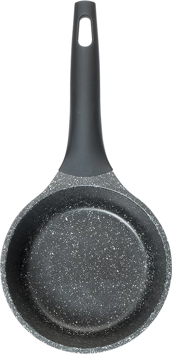 Sola Steelpan Fair Cooking - Ø 18 Cm - Zwart/wit - Aluminium - Antiaanbaklaag - Afbeelding 5