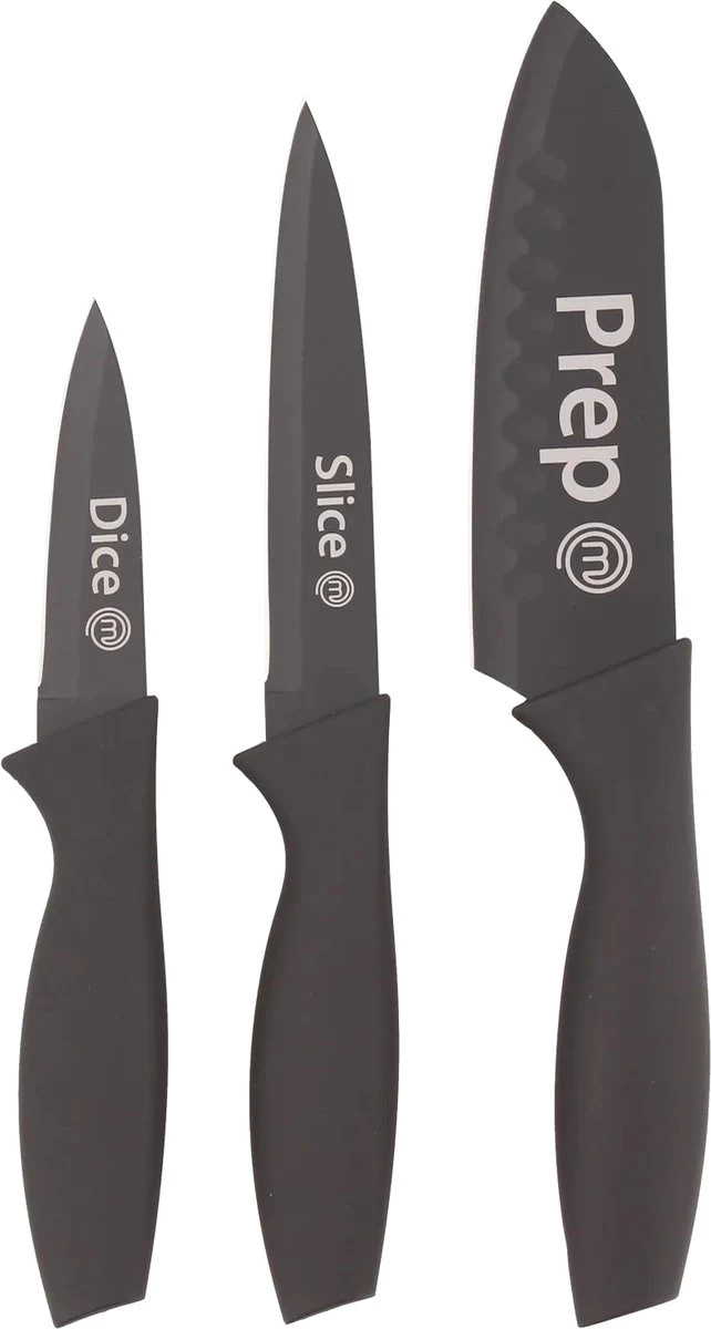 Set Snijplanken Masterchef - 3 Delig + 3 Delig Messenset - Bamboo Luxe Design - Duurzaam Hout - Keuken - Wonen - Cadeau Chef - Kook Gadget - Paas Cadeau - Afbeelding 4