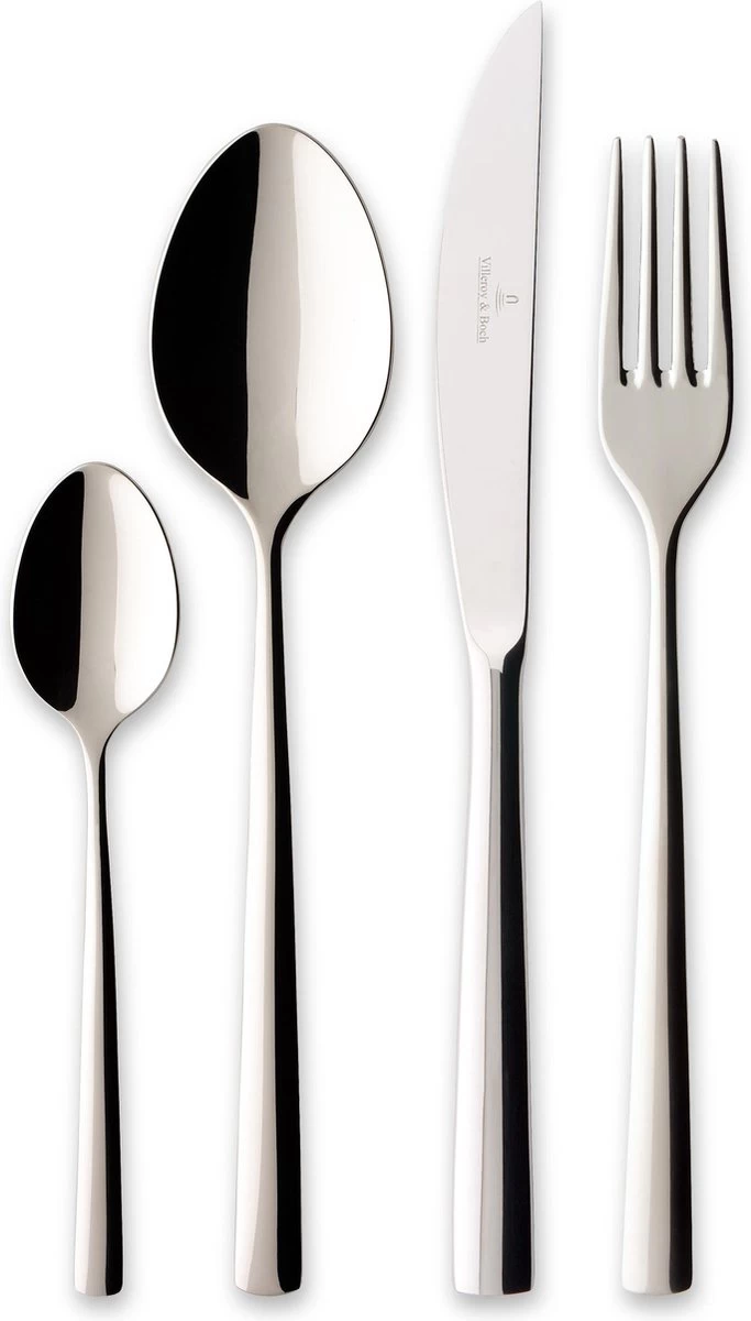 Villeroy & Boch Piemont Bestekset - 24 Delig - 18/10 Edelstaal