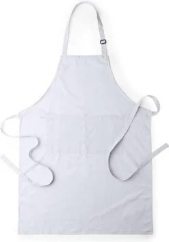 Keukenschort - Schorten - Keuken - Keukentextiel - Mannen - Vrouwen - Wit