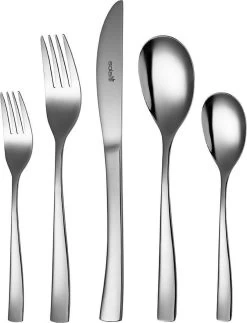 Sola Bestekset Sevilla - Economy - 8 Persoons - 70 Delig - Zilver Chroomstaal 18/0 - RVS