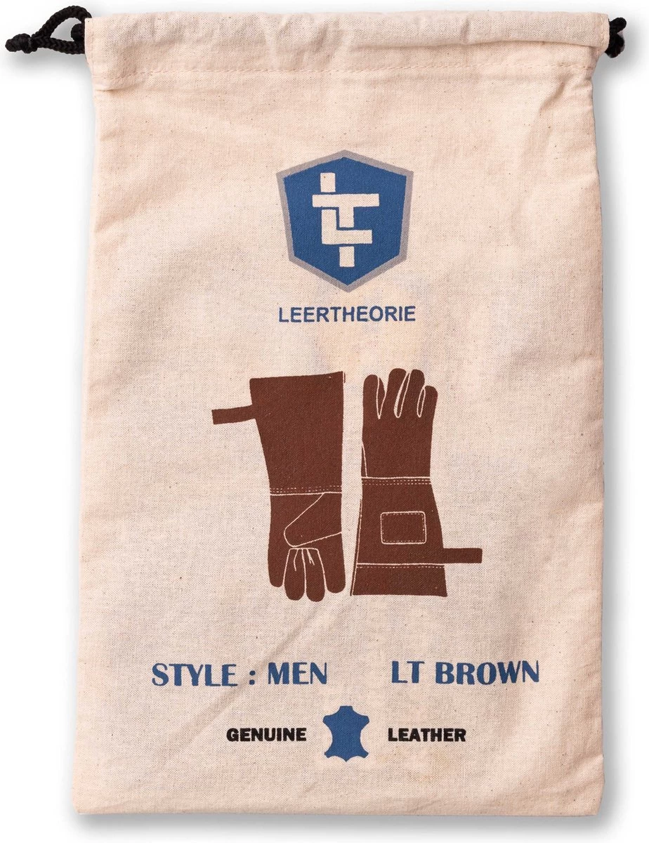 BBQ Leren Handschoenen Licht Bruin | Lederen Ovenwanten | BBQ & Oven Handschoenen | Oven Handschoenen – Extra Groot En Soepel Voor Betere Bescherming | Gevoerd - Afbeelding 4