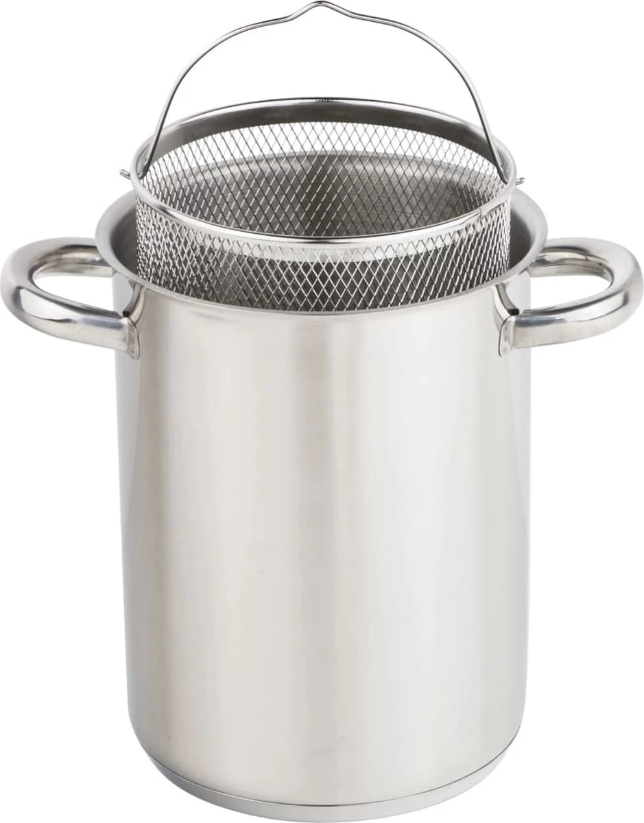 Haushalt RVS Aspergepan Met Glazen Deksel - 21 Cm - 4 Liter - Afbeelding 7