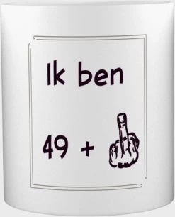 Akyol - 50 Jaar Sarah En Abraham Cadeau - Jubileum Man En Vrouw - Mok Met Opdruk - Verjaardagsmok - Grappige Tekst Mok - Jarig - Verjaardag | 350 ML Inhoud