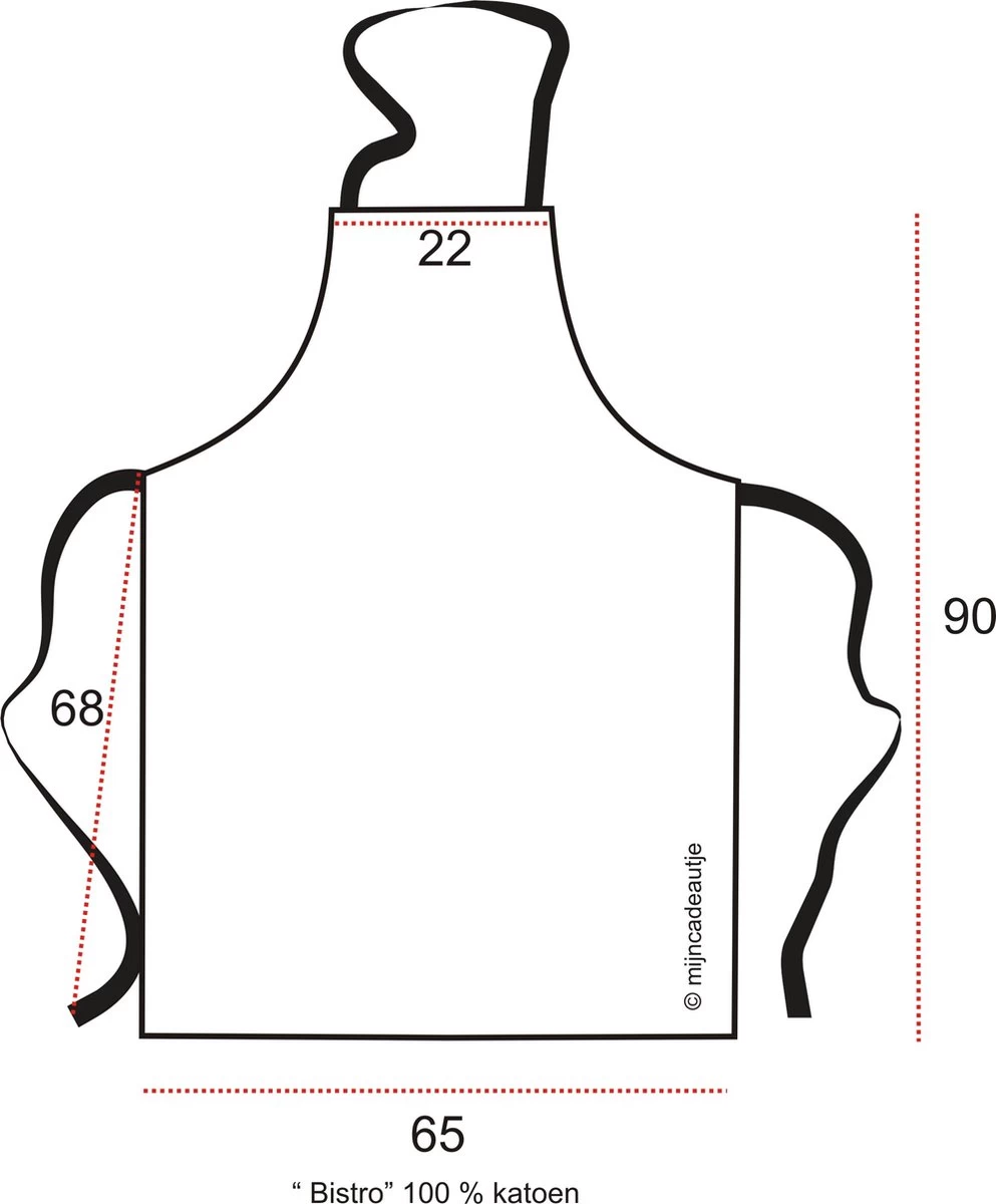 Awesome 50 Year - 50 Jaar Cadeau - Keukenschort - Katoen - BBQ - Sarah - Abraham - Zwart - Afbeelding 2